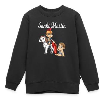 Sankt Martin St Martin - Kinder Premium Organic Sweatshirt - Schwarz - Vorne - AI Model Kid Female (0cm)