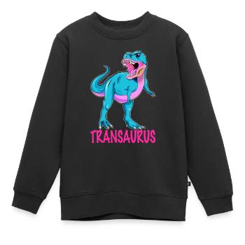 LGBTQ Transgender - Transgender - Kinder Premium Organic Sweatshirt - Schwarz - Vorne - AI Model Kid Female (0cm)