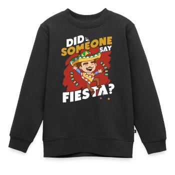 Mexican Fiesta Party Mariachi Cinco De Mayo - Sweat Premium enfant bio - noir - Devant - AI Model Kid Female (0cm)