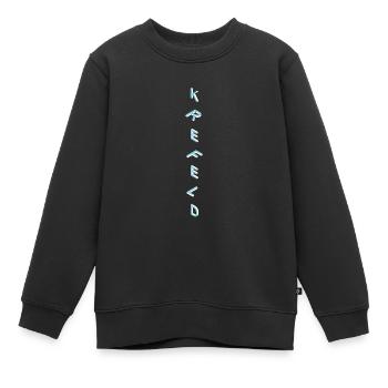 Krefeld - Sweat Premium enfant bio - noir - Devant - AI Model Kid Female (0cm)