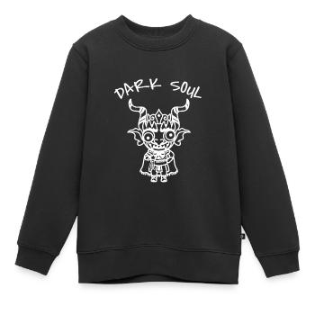Death Metal Emos Goth Evil Rock Punks Geschenk - Kinder Premium Organic Sweatshirt - Schwarz - Vorne - AI Model Kid Female (0cm)