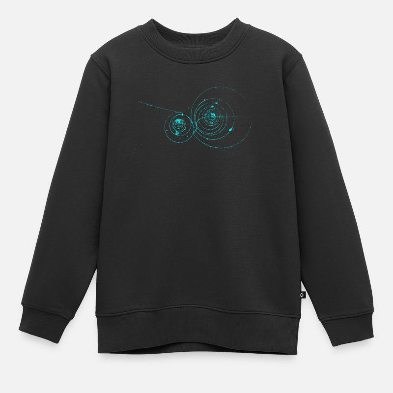 Physics Quantum Mechanics Teacher Student - Kinder Premium Organic Sweatshirt - Schwarz