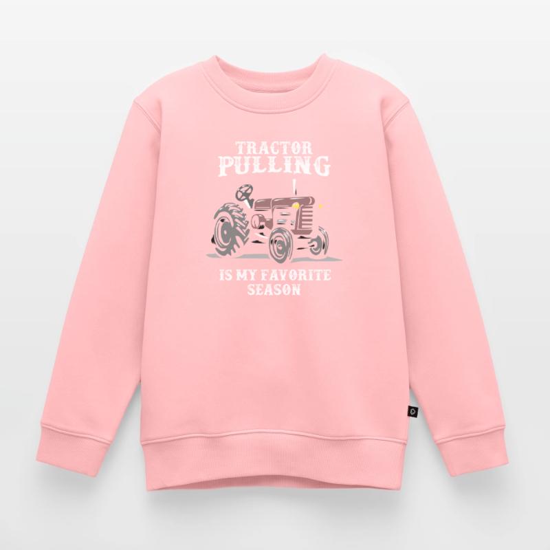 tractor pulling, tractor pulling Traktor, pulling, Kinder Premium Organic Sweatshirt