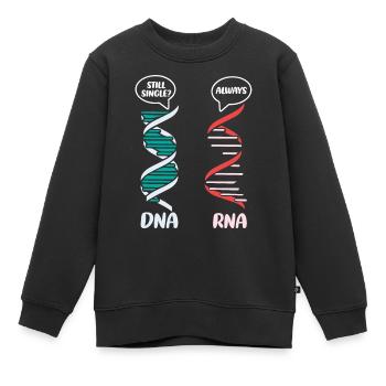 Professeur de biologie Biologiste Microbiologie Biologiste - Sweat Premium enfant bio - noir - Devant - AI Model Kid Female (0cm)