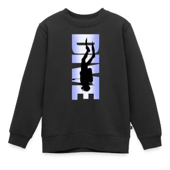 Scuba diving Freediving schnorcheln - Kinder Premium Organic Sweatshirt - Schwarz - Vorne - AI Model Kid Female (0cm)