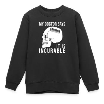 Synthesizer Keyboarder Music Keyboard Gift - Kids Premium Organic Sweatshirt - black - Front - AI Model Kid Female (0cm)