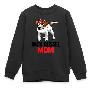 Jack Russell Russel - Kinder Premium Organic Sweatshirt - Schwarz - Vorne - AI Model Kid Female (0cm)