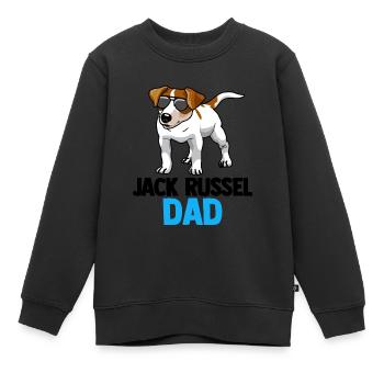 Jack Russell Russel - Kinder Premium Organic Sweatshirt - Schwarz - Vorne - AI Model Kid Female (0cm)