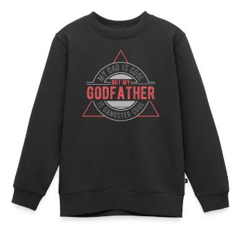 Patin Pate, Patin Pate enthüllen, - Kinder Premium Organic Sweatshirt - Schwarz - Vorne - AI Model Kid Female (0cm)