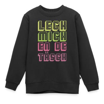 Köln Kölle Kölsch - Kinder Premium Organic Sweatshirt - Schwarz - Vorne - AI Model Kid Female (0cm)
