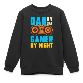 Gamer Gaming Jeux vidéo Jeux vidéo - Sweat Premium enfant bio - noir - Devant - AI Model Kid Female (0cm)