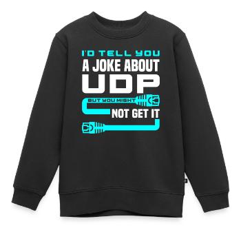 Ingénieurs de cybersécurité Helpdesk-Support it-admin - Sweat Premium enfant bio - noir - Devant - AI Model Kid Female (0cm)