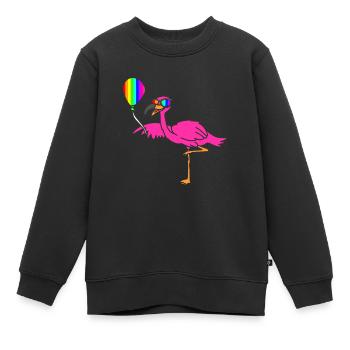 LGBT - Kinder Premium Organic Sweatshirt - Schwarz - Vorne - AI Model Kid Female (0cm)