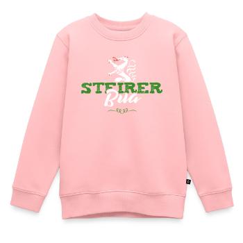 Steirer Bua Steirerbua Steiermark - Kinder Premium Organic Sweatshirt - Rosa - Vorne - AI Model Kid Female (0cm)