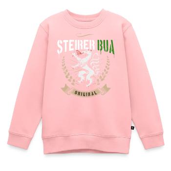 Steirerbua Steiermark Steirer Bua - Kinder Premium Organic Sweatshirt - Rosa - Vorne - AI Model Kid Female (0cm)
