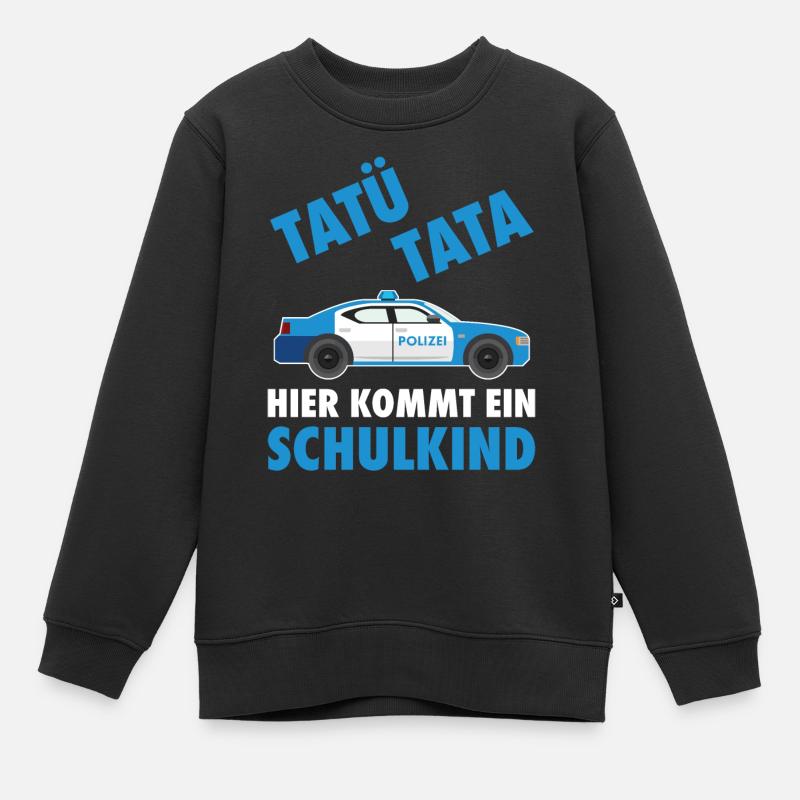 Einschulung 2021 - Kinder Premium Organic Sweatshirt - Schwarz