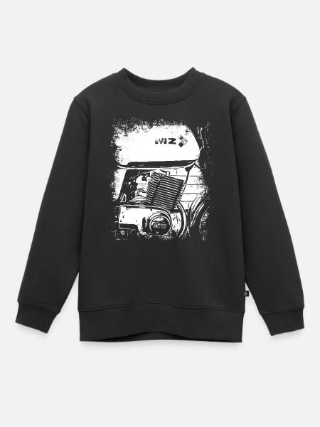 MZ ETZ 250 | Motorrad - Kinder Premium Organic Sweatshirt - Schwarz