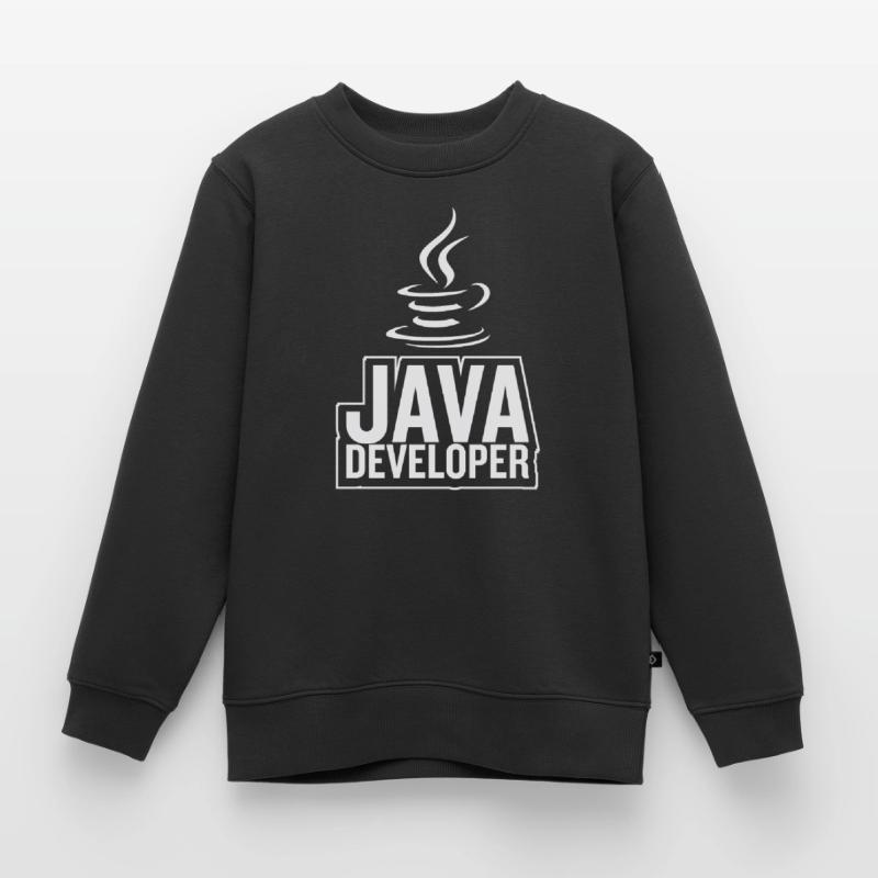 Café Java Developer Coffee Sweat Premium enfant bio