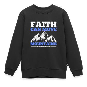 Jésus, Jésus, Jésus chrétien chrétien chrétien chrétien - Sweat Premium enfant bio - noir - Devant - AI Model Kid Female (0cm)