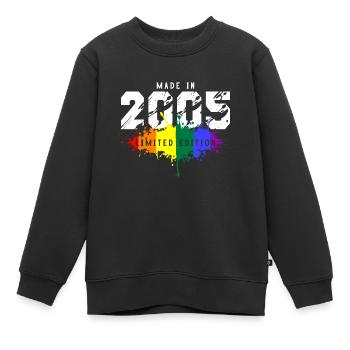 2005 Geburtstag Homosexuell LGBT - Kinder Premium Organic Sweatshirt - Schwarz - Vorne - AI Model Kid Female (0cm)
