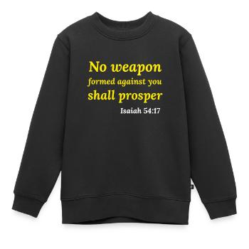 Jesus Jesus Jesus Christlich Christlich Christlich - Kinder Premium Organic Sweatshirt - Schwarz - Vorne - AI Model Kid Female (0cm)