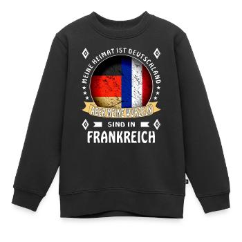 Heimat Deutschland Wurzeln - Kinder Premium Organic Sweatshirt - Schwarz - Vorne - AI Model Kid Female (0cm)