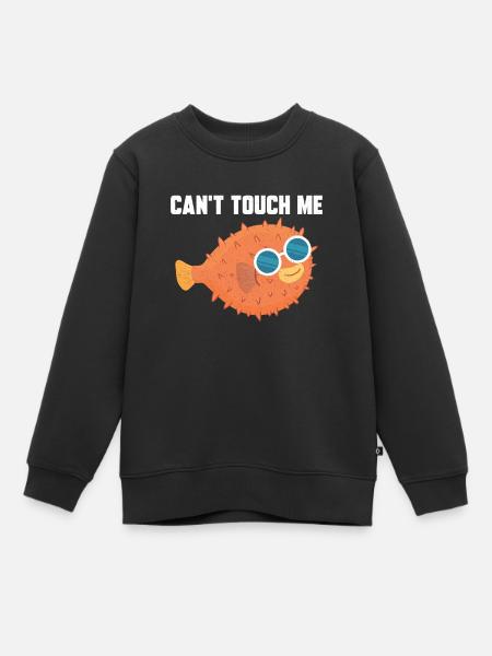 Poisson-tampon poisson-tampon Poisson Ballon Poissons - Sweat Premium enfant bio - noir