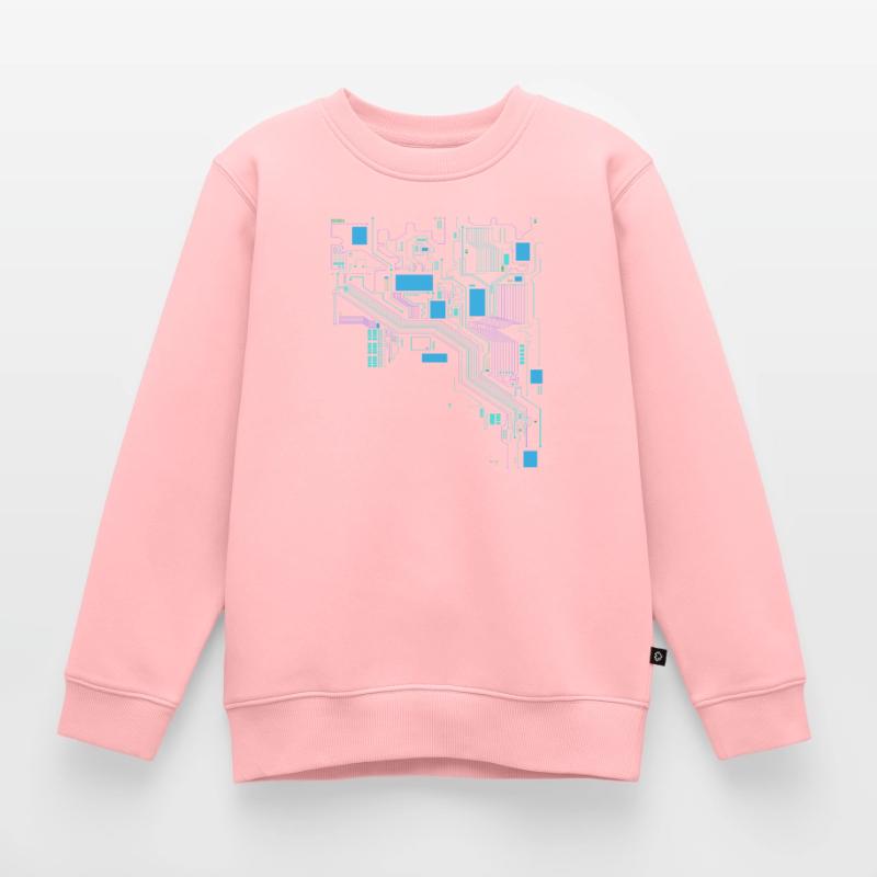 Computer Cpu Computer Scientist Hacker Kids Premium Organic Sweatshirt