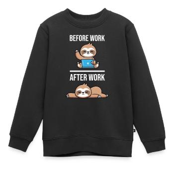 Notruf Disponent 112 Krankenwagen Feuerwehr - Kinder Premium Organic Sweatshirt - Schwarz - Vorne - AI Model Kid Female (0cm)