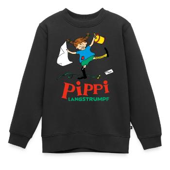 Fifi Brindacier Fifi S'amuse - Sweat Premium enfant bio - noir - Devant - AI Model Kid Female (0cm)