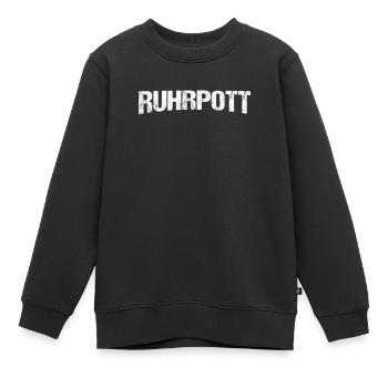 Ruhrpott - Kinder Premium Organic Sweatshirt - Schwarz - Vorne - AI Model Kid Female (0cm)