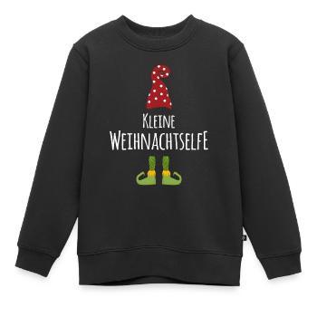 Weihnachten Baby Mädchen Strampler Shirt - Kinder Premium Organic Sweatshirt - Schwarz - Vorne - AI Model Kid Female (0cm)