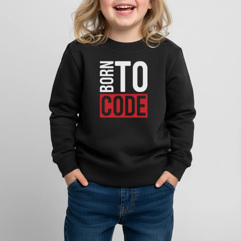 Programmeur Coder Développeur de logiciels Sweat Premium enfant bio
