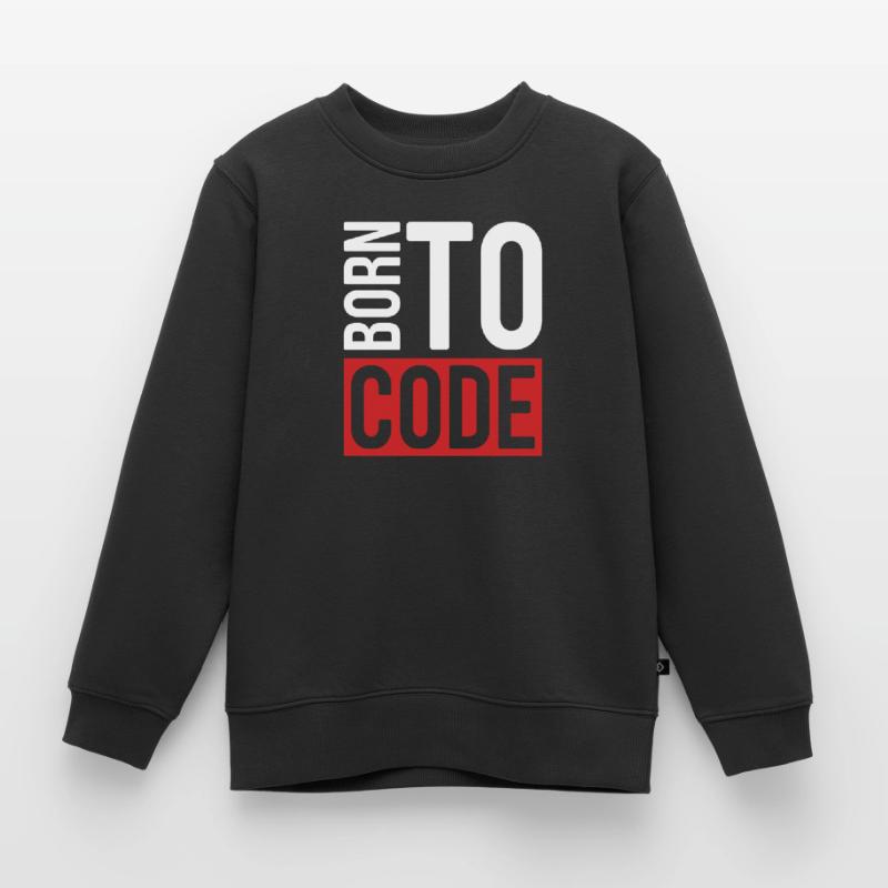 Programmer Coder Software Developer Kids Premium Organic Sweatshirt