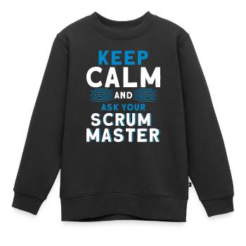 Puppet Chefs Programmer Scrum Master Geschenk - Kinder Premium Organic Sweatshirt - Schwarz - Vorne - AI Model Kid Female (0cm)