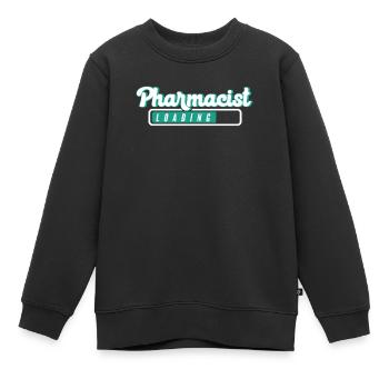 Apotheker Geschenk, Apotheke Pharmazie, Apotheker - Kinder Premium Organic Sweatshirt - Schwarz - Vorne - AI Model Kid Female (0cm)