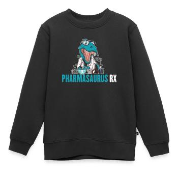Pharmacien Cadeau, Pharmacie Pharmacie, Pharmacien - Sweat Premium enfant bio - noir - Devant - AI Model Kid Female (0cm)