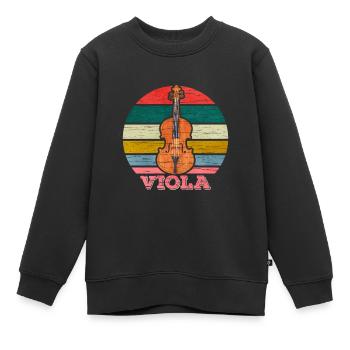 Alto - Sweat Premium enfant bio - noir - Devant - AI Model Kid Female (0cm)