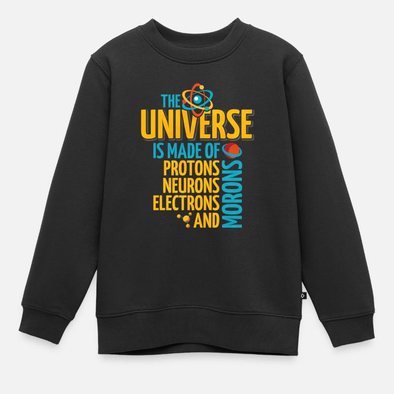 Science - Kids Premium Organic Sweatshirt - black