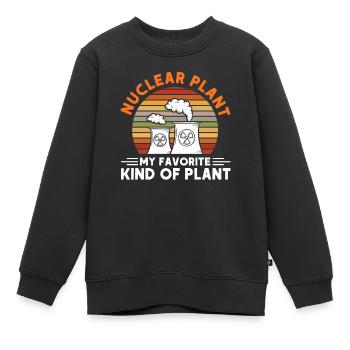 Diplôme d’ingénieur En technologie nucléaire Ingénieur nucléaire - Sweat Premium enfant bio - noir - Devant - AI Model Kid Female (0cm)