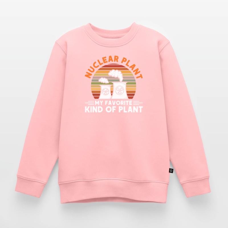 Engineering Degree Nuclear Technology Nuclear Engineer Kids Premium Organic Sweatshirt