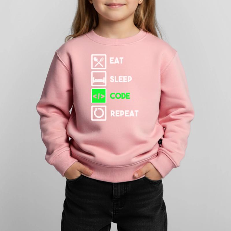 Programmeur Code Informatique Codeur Programmation Sweat Premium enfant bio