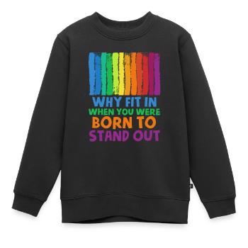 Autismus Autist - Kinder Premium Organic Sweatshirt - Schwarz - Vorne - AI Model Kid Female (0cm)