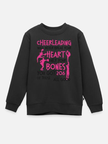 Cheer Cheerleading Cheerleading - Sweat Premium enfant bio - noir