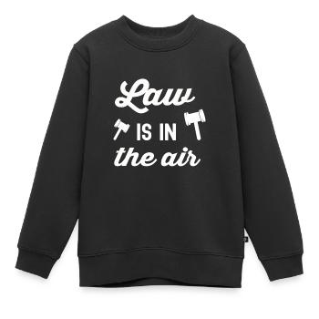 Avocat Avocat Avocat Juge Avocat Cabinet d’avocats - Sweat Premium enfant bio - noir - Devant - AI Model Kid Female (0cm)
