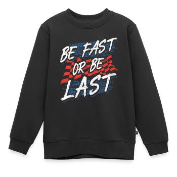 Motorsport Autorennen - Kinder Premium Organic Sweatshirt - Schwarz - Vorne - AI Model Kid Female (0cm)