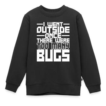 Programmierer Programmieren Informatiker - Kinder Premium Organic Sweatshirt - Schwarz - Vorne - AI Model Kid Female (0cm)
