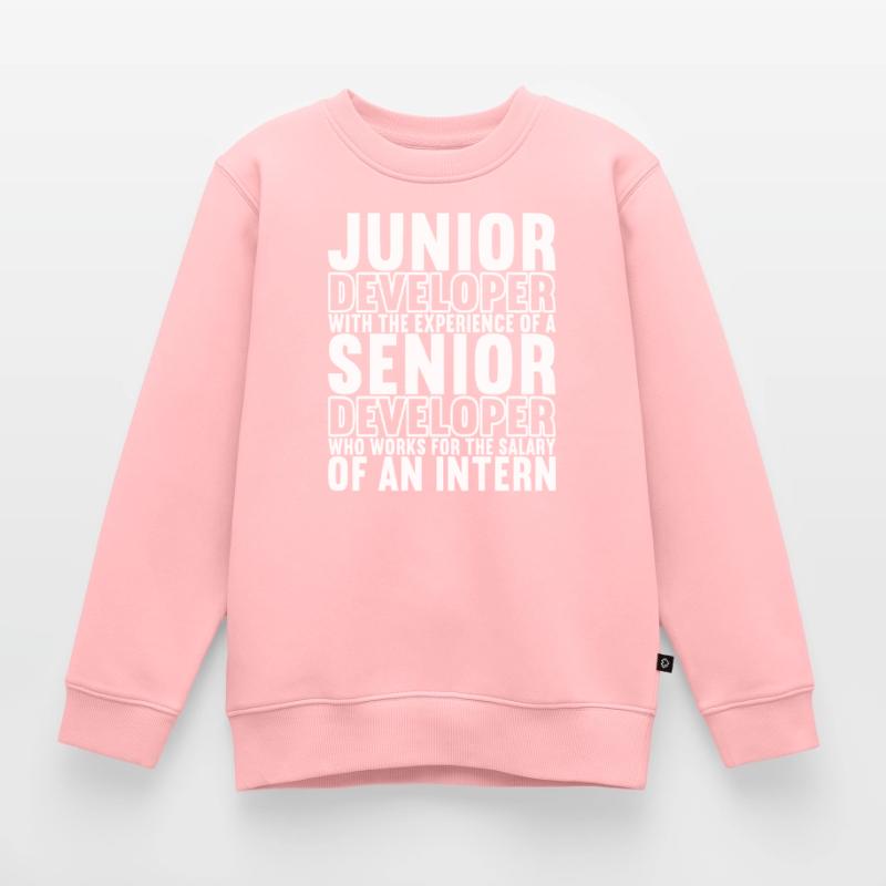 Programmers Programming Computer Scientists Kids Premium Organic Sweatshirt
