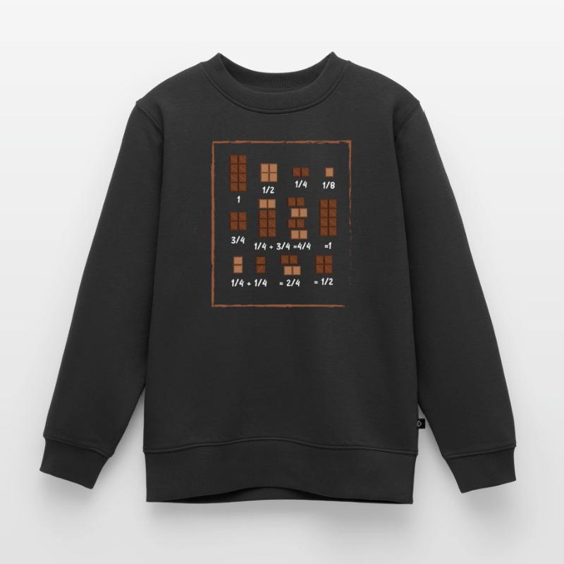 Chocolat Math Math Math Chocolat Sweat Premium enfant bio