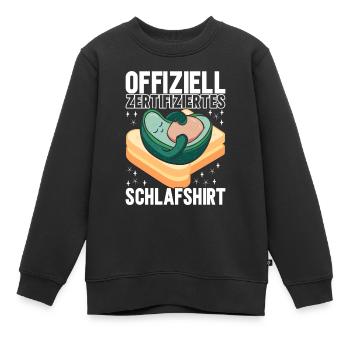 Avocado Toast - Kinder Premium Organic Sweatshirt - Schwarz - Vorne - AI Model Kid Female (0cm)